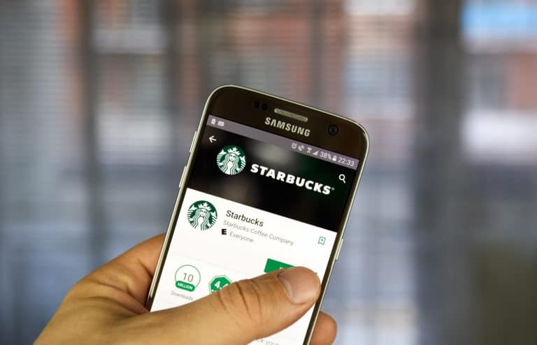 Starbucks Custom Mobile App
